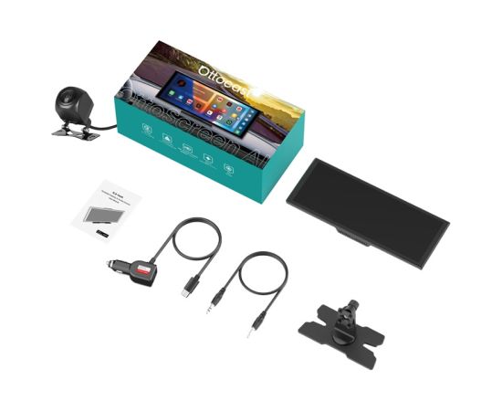 OTTOCAST OTTOAIBOX N95C Car Monitor + Rear View Camera Auto magnetolas
