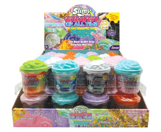 SLIMY G.O.A.T. (Greatest Of All Time) слизь, 100g Творческие игрушки