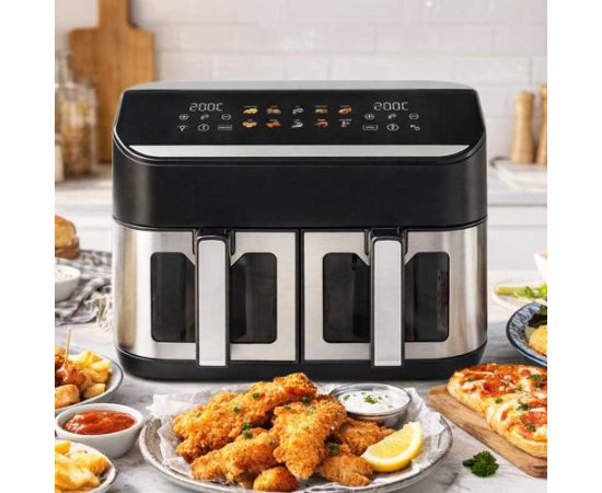 Gastroback 42586 Multi Airfryer Duo Heat Family 9L Karstā Gaisa Katli (AirFryer)