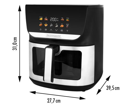 Gastroback 42585 Multi Airfryer  Heat &amp; Crisp  Family 8L Karstā Gaisa Katli (AirFryer)
