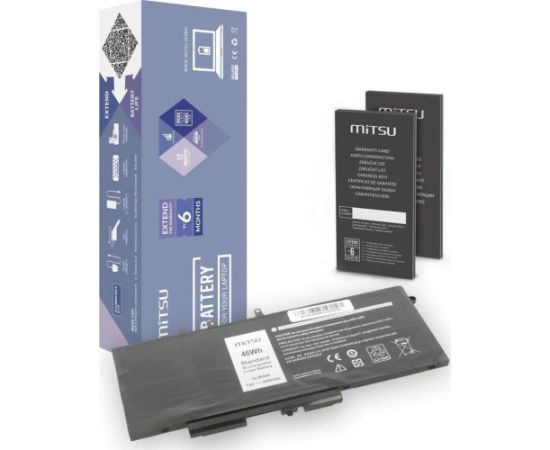 Mitsu Baterija Dell Latitude 5490, 5590 Новинки Компьютерная техника