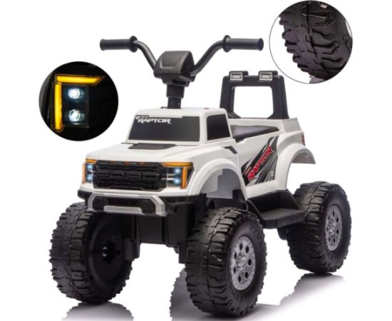 Milly Mally Milly Mally Pojazd na akumulator Ford F-150 Raptor White EDUKAMP Новости - Детские товары