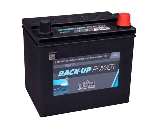 Intact Back-Up-Power (ready for Tesla) 12V 30Ah (c20) 	197x132x186mm, 0/1 Akumulatori