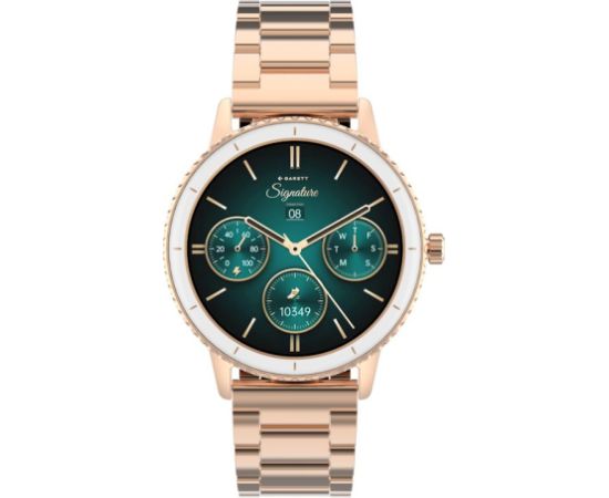 Garett išmanusis laikrodis su lietuvišku meniu Grace Rose Gold Solid Steel Rokas pulksteņi 