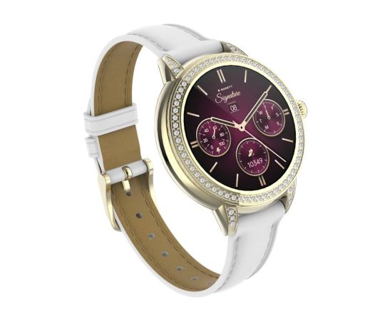 Garett išmanusis laikrodis su lietuvišku meniu Stella Gold Solid Steel Наручные часы