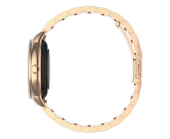 Garett išmanusis laikrodis su lietuvišku meniu Stella Rose Gold Solid Steel Rokas pulksteņi 