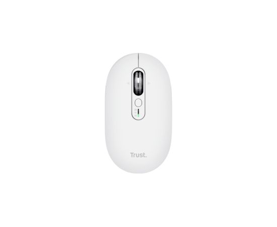 Datorpele Trust Seron Slim Multi-Wireless Hyperscroll Mouse White Peles, ievadierīces