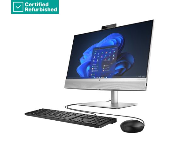 RENEW SILVER HP Elite 840 G9 AIO All-In-One 24 - i7-14700, 16GB, 512GB SSD, 23.8 FHD Non-Touch AG, FPR, Height Adjustable, USB Mouse, Win 11 Pro, 1 years / 99A48ETR#ABZ Компьютеры All In One