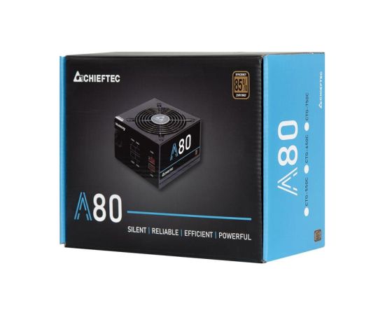 CASE PSU ATX 650W/CTG-650C CHIEFTEC Datoru barošanas bloki