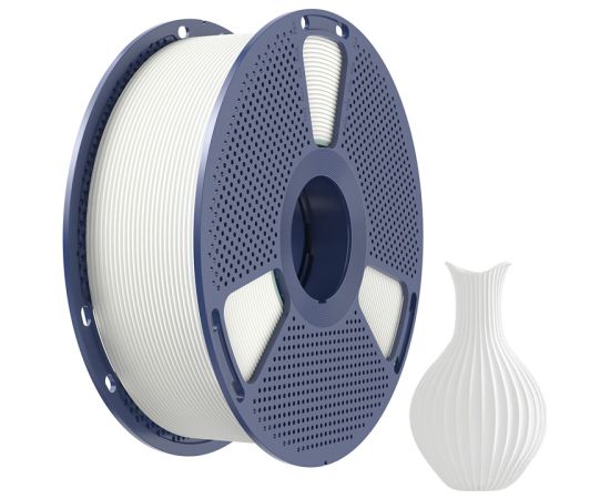Sunlu PLA Classic White Filament 1.75mm 1KG 3D Printeri un lāzergravētāji