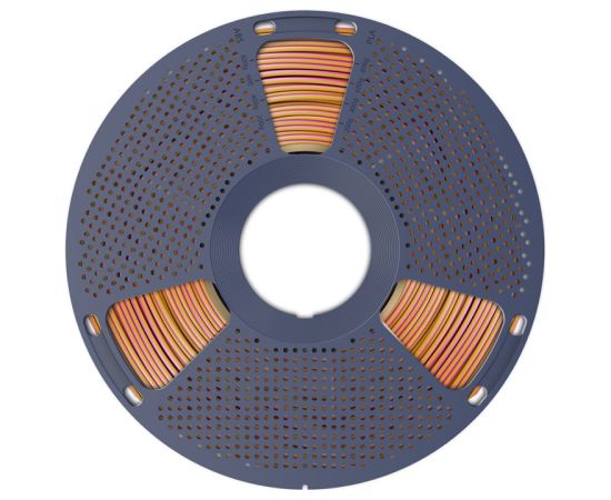 Sunlu PLA+ Silk Tri-Color Filament (red, yellow, and blue) 3D Printeri un lāzergravētāji