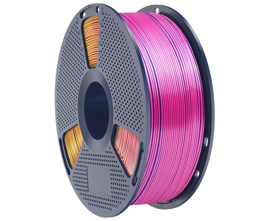 Sunlu PLA+ Silk Tri-Color Filament (red, yellow, and blue) 3D Printeri un lāzergravētāji
