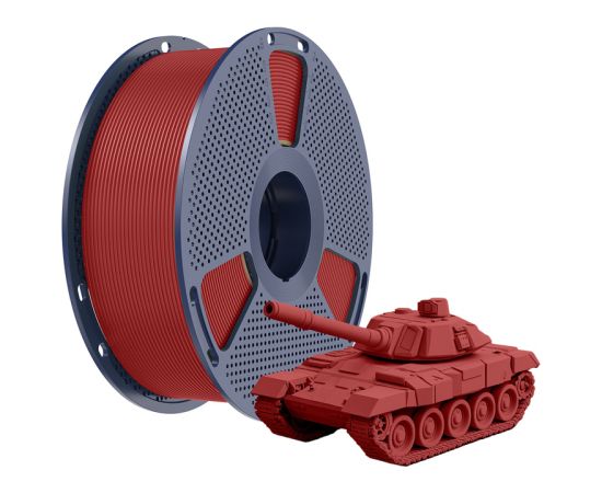 Sunlu PLA+ High-Speed Red Filament 3D Printeri un lāzergravētāji