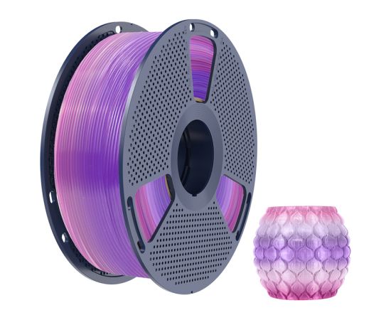 Sunlu PLA Transparent (Rainbow) 03 Filament 3D Printeri un lāzergravētāji