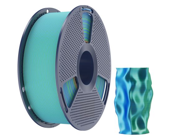 Sunlu PLA+ Silk Dual Color Filament (blue-green) 3D-принтеры