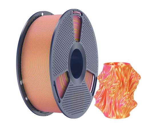 Sunlu PLA+ Silk Dual Color Filament (Pink and Gold) 3D Printeri un lāzergravētāji