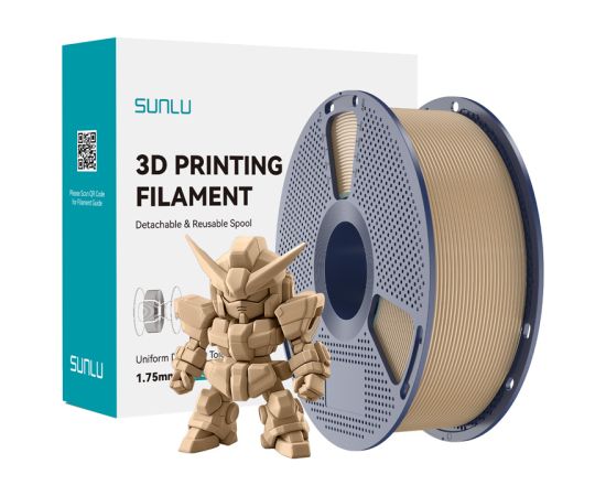 Sunlu PLA+ 2.0 Filament (Oak) 3D Printeri un lāzergravētāji