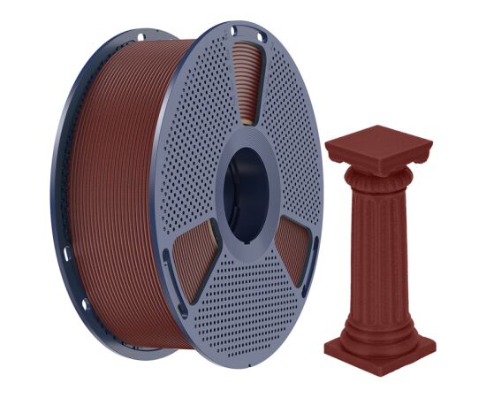 Sunlu PLA High-Speed Marble Filament (brick red) 3D Printeri un lāzergravētāji