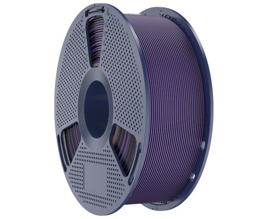 Sunlu PLA+ Silk Dual Color Filament (Black and Purple) 3D Printeri un lāzergravētāji