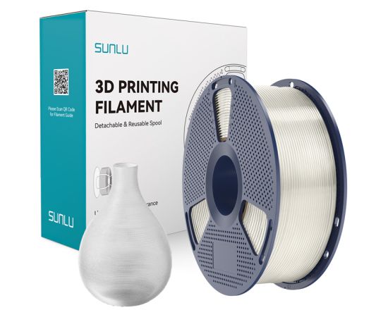 Sunlu PETG Filament (Transparent) 3D Printeri un lāzergravētāji
