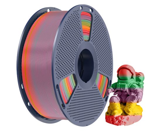 Sunlu PLA Filament (Rainbow) 01 3D Printeri un lāzergravētāji