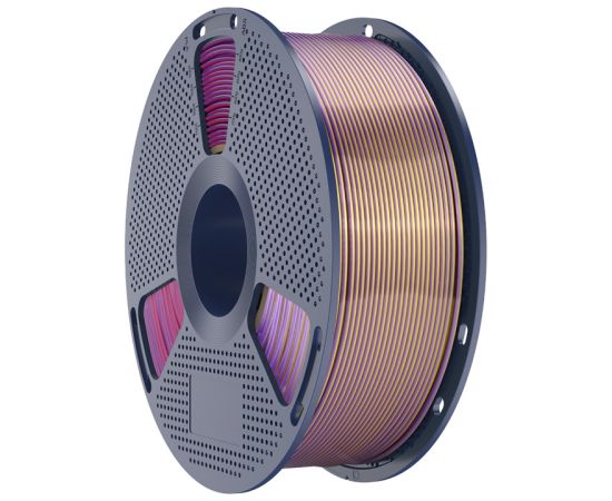 Sunlu PLA+ Silk Forth-Color Filament (blue-purple-red-gold) 3D Printeri un lāzergravētāji