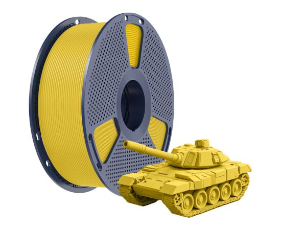 Sunlu PLA+ High-Speed Yellow Filament 3D Printeri un lāzergravētāji