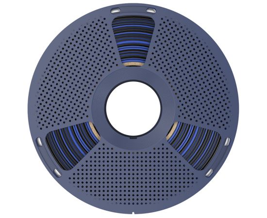 Sunlu PLA+ Silk Dual Color Filament (Black and Blue) 3D Printeri un lāzergravētāji
