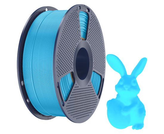 Filament Sunlu PLA Glow In The Dark (niebieski) 3D Printeri un lāzergravētāji