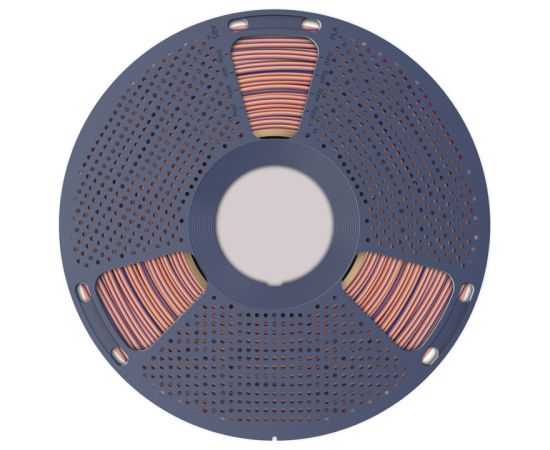 Sunlu PLA+ Silk Tri-Color Filament (orange, blue, and green) 3D Printeri un lāzergravētāji