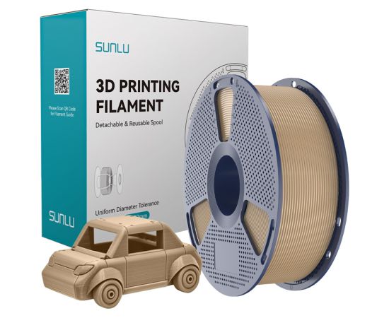 Sunlu PETG Filament (Oak) 3D Printeri un lāzergravētāji