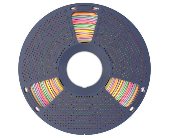 Sunlu PLA+ Silk Filament (Rainbow 01) 3D Printeri un lāzergravētāji