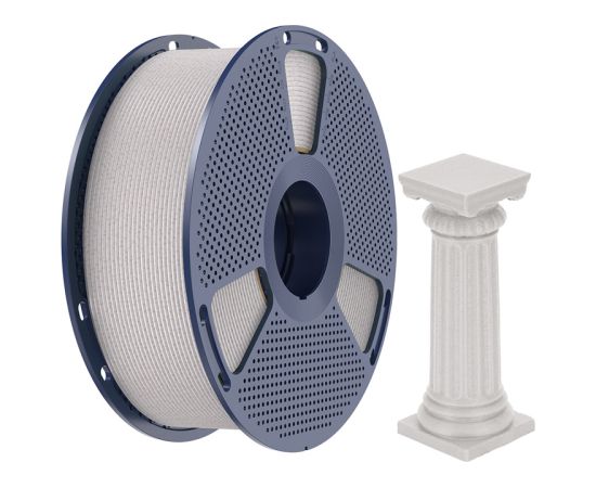 Sunlu PLA High-Speed Marble Filament (light gray) 3D Printeri un lāzergravētāji