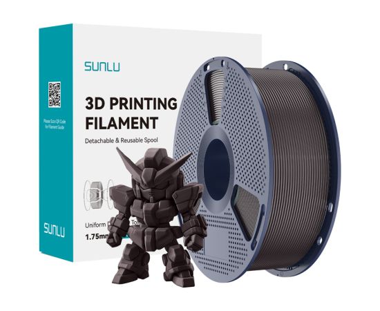 Sunlu PLA+ 2.0 Filament (Roasted Chestnut) 3D Printeri un lāzergravētāji
