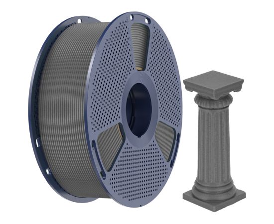Filament Sunlu PLA High-Speed Marble Szary Beton 3D Printeri un lāzergravētāji