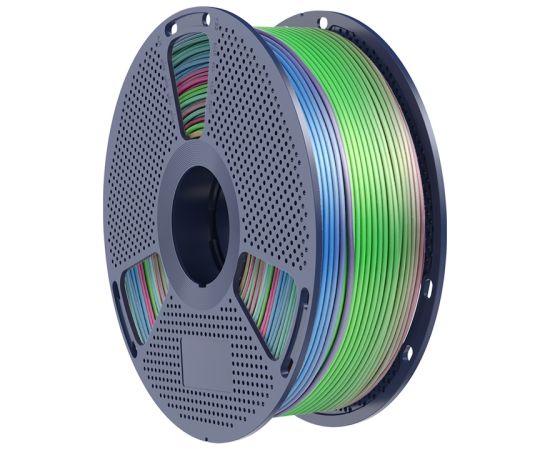 Sunlu PLA+ Silk Filament (Rainbow) 06 3D Printeri un lāzergravētāji