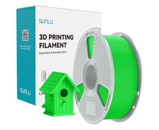Sunlu ASA Filament (Green) 3D Printeri un lāzergravētāji