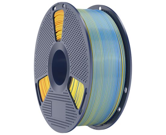 Sunlu PLA+ Silk Forth-Color Filament (blue-purple-orange-yellow) 3D Printeri un lāzergravētāji
