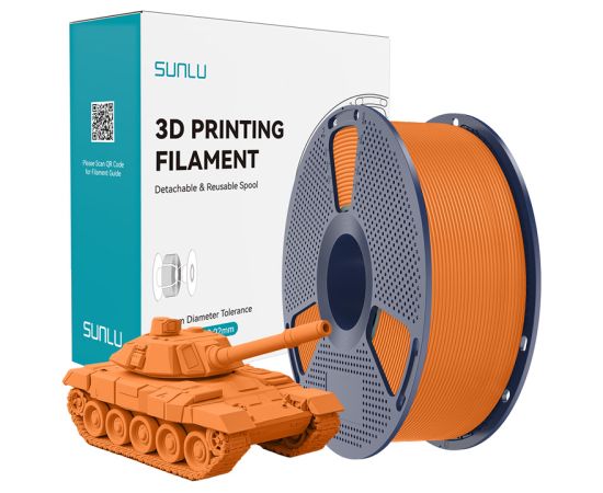 Sunlu PLA+ High-Speed Orange Filament 3D-принтеры