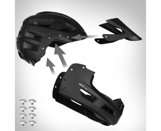 MTW101 FULL-FACE HELMET M (56–58 CM) NILS EXTREME Jaunumi - Sports