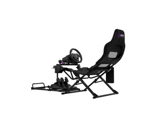 Sacīkšu simulatora rāmis Lorgar Flex ADVANCED RAF1 Black Игровые стулья