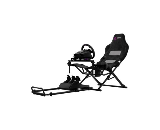 Sacīkšu simulatora rāmis Lorgar Flex ADVANCED RAF1 Black Игровые стулья