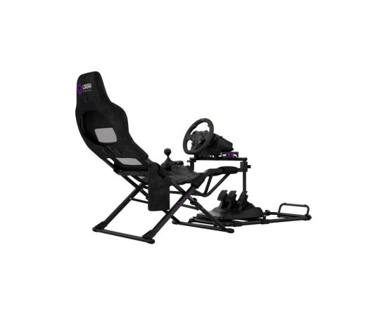 Sacīkšu simulatora rāmis Lorgar Flex ADVANCED RAF1 Black Игровые стулья