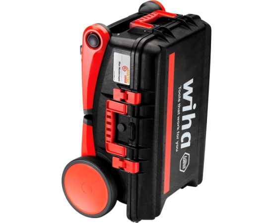 Wiha tool set XXL 4 electric black/red, 80 pieces, with trolley case Jaunumi -Dārzam