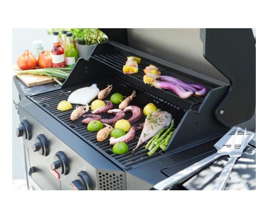 Barbecook Gas Barbecue Luca 412 with Cabinet and Sideburner, 145.4 x 60.3 x 112.3 cm BC-GAS-3100 Крупная бытовая техника