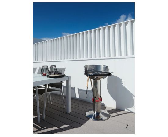 Barbecook Charcoal Barbecue Loewy 50 SST, 51.5 x 56 x 99 cm BC-CHA-1005 Silver Jaunumi Sadz. tehnika