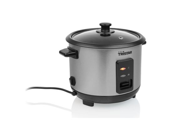 Tristar RK-6146 Rice cooker, 1 L, Stainless Steel Jaunumi Sadz. tehnika