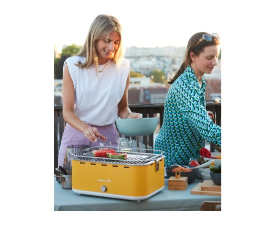 Barbecook Charcoal Table Grill Carlo , 44 x 33 x 21 cm BC-CHA-1016 Yellow Sunshine Jaunumi Sadz. tehnika