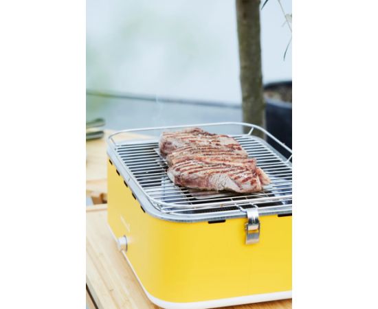 Barbecook Charcoal Table Grill Carlo , 44 x 33 x 21 cm BC-CHA-1016 Yellow Sunshine Jaunumi Sadz. tehnika