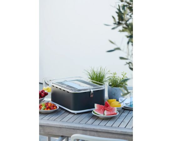 Barbecook Charcoal Table Grill Carlo, 44 x 33 x 21 cm BC-CHA-1015 Urban Grey Jaunumi Sadz. tehnika